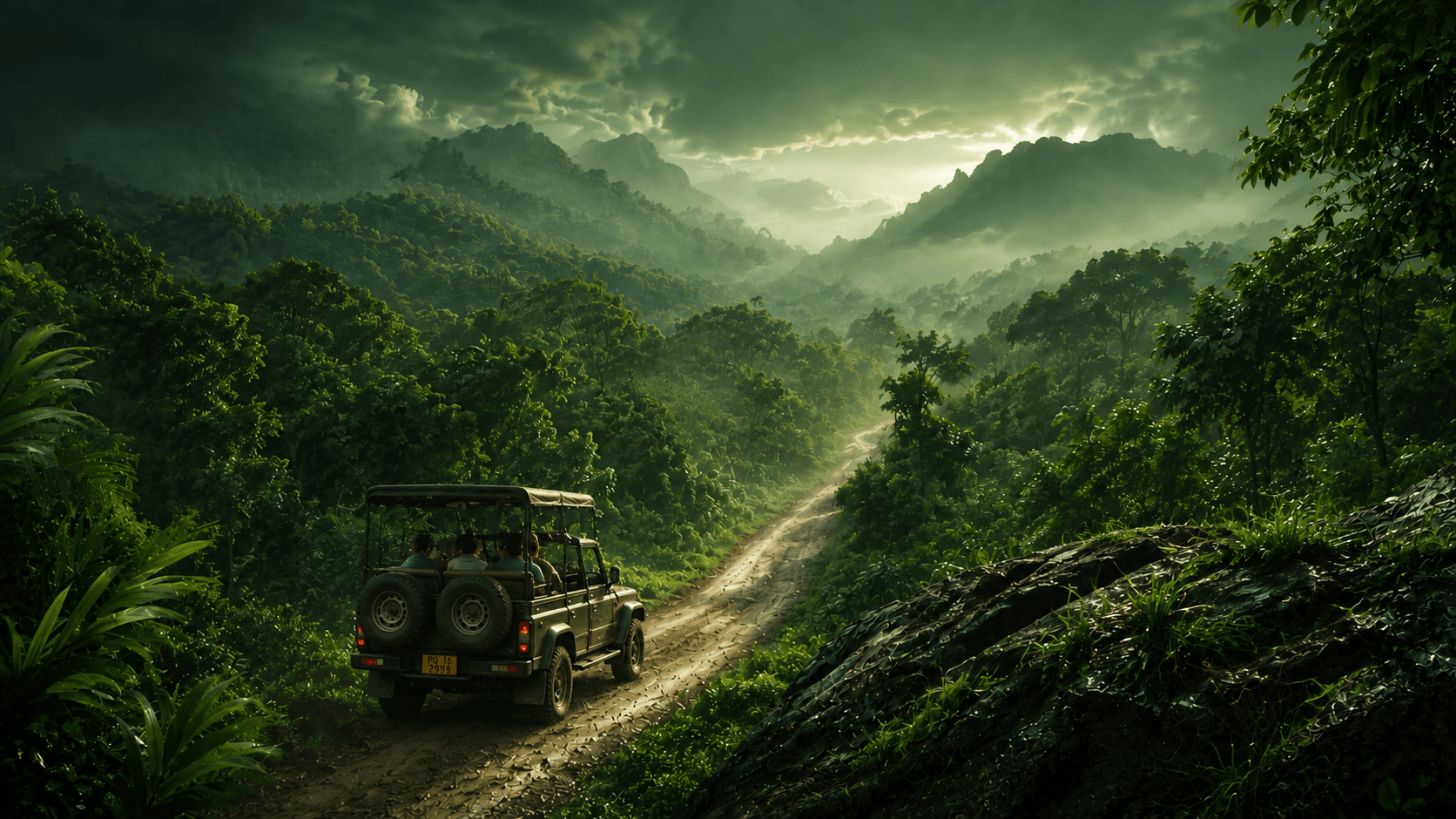 Wilpattu National Park Safari Landscape